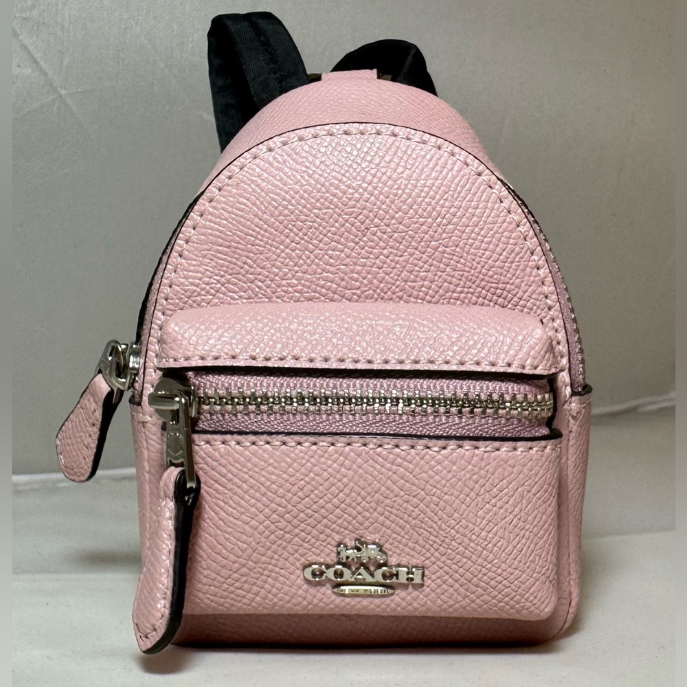 Coach Blush Pink Mini Backpack bag charm